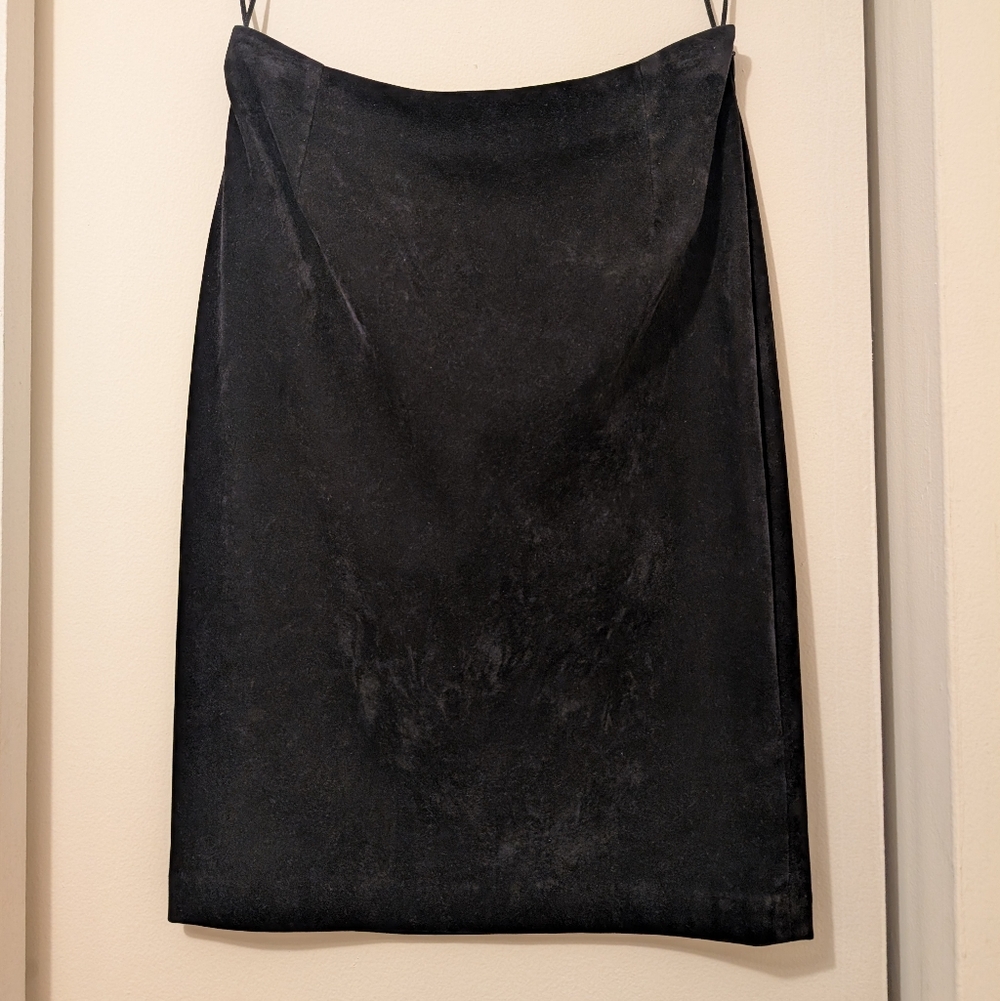 Vintage Helmut Lang Velvet Skirt